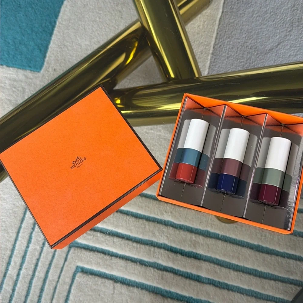 Hermes Rouge Hermes Lip Trio Set